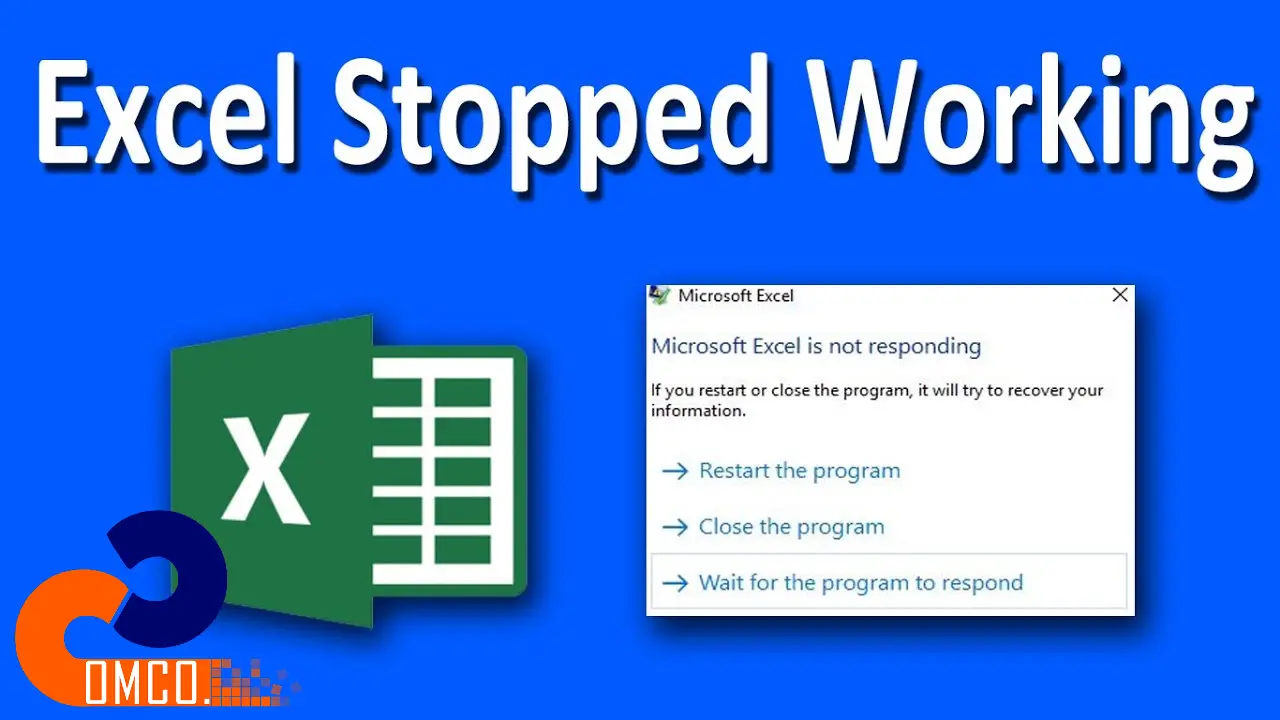 چگونه خطای “Not Responding” در Excel را رفع کنم؟