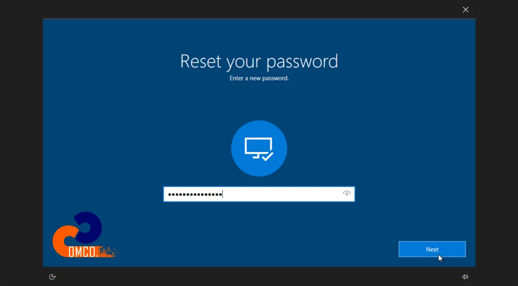 تغییر رمز کامپیوتر