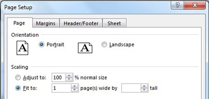مشکل تنظیمات پرینتر در Word و Excel