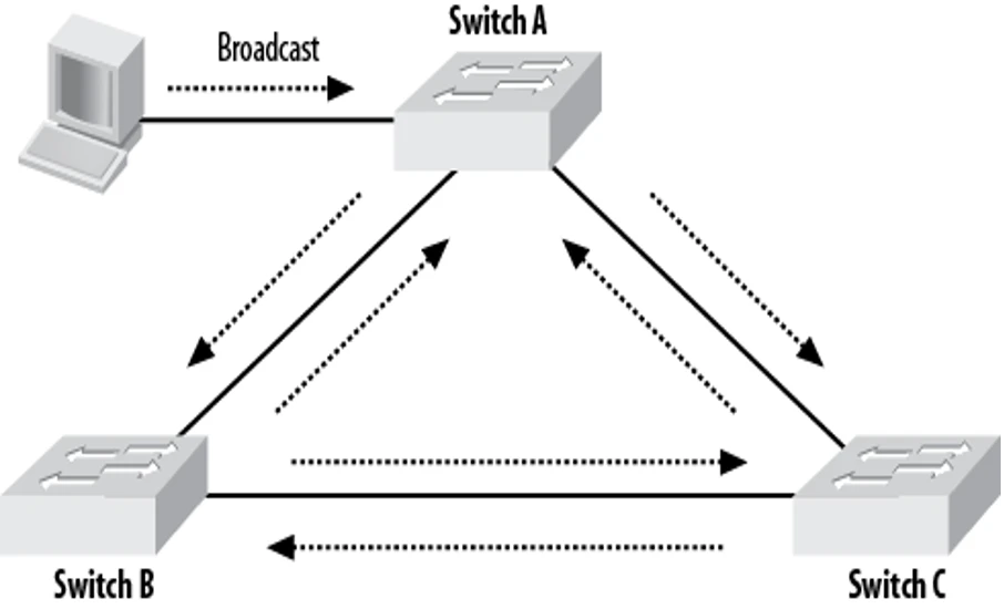 مشکل Broadcast Storm در شبکه سازمانی چیست و چگونه از آن جلوگیری کنیم؟ 2 Broadcast Storm چیست؟