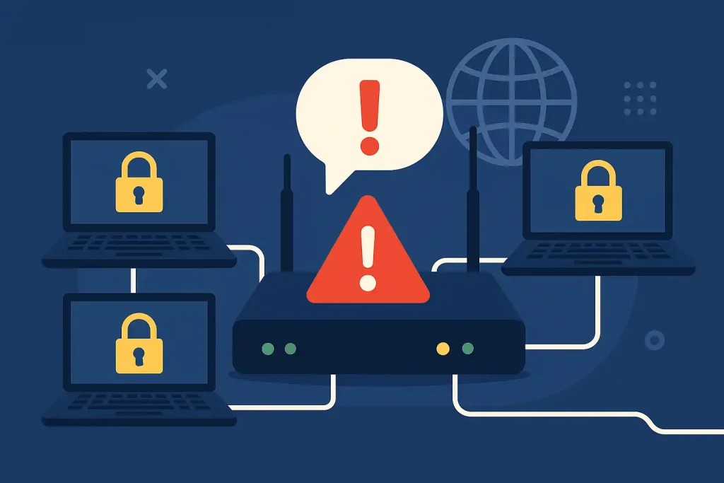 مشکل ip conflict