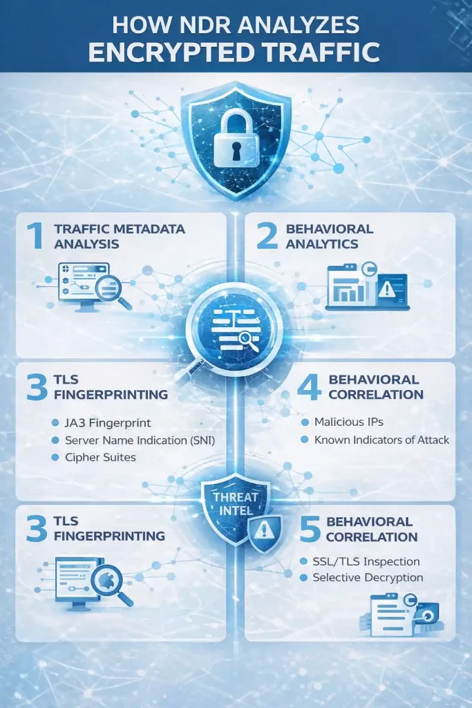 آیا فایروال بهتنهایی کافیست؟ نقش NDR در امنیت شبکههای پیشرفته 3 آنالیز ترافیک با ndr