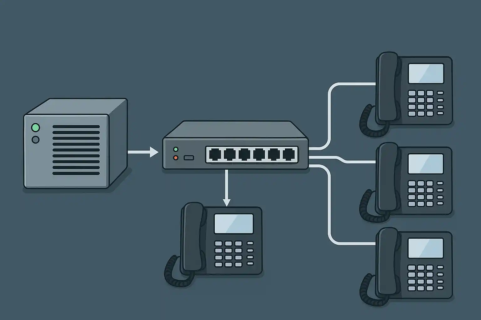 آیا VoIP بدون اینترنت هم کار می‌کند؟ بررسی ساختار VoIP داخلی (LAN-Based)
