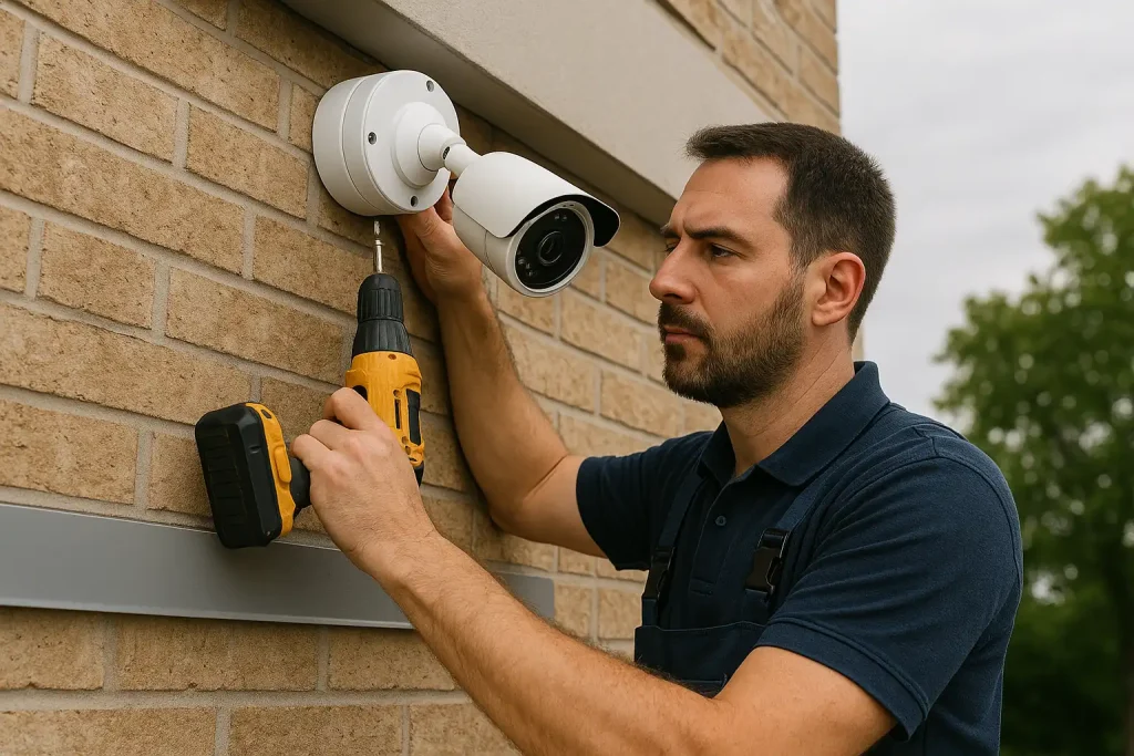 نصاب دوربین مداربسته