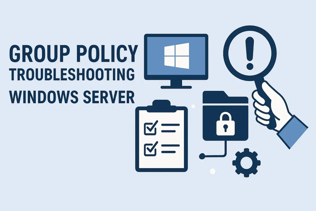عیبیابی Group Policy در ویندوز سرور: دلایل عدم اعمال GPO و ابزارهای ضروری GPUpdate و GPResult عیبیابی Group Policy در ویندوز سرور: دلایل عدم اعمال GPO و ابزارهای ضروری GPUpdate و GPResult