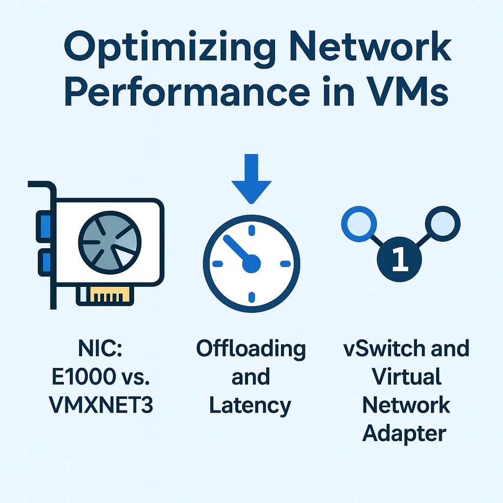 بهینه سازی شبکه ماشین های مجازی