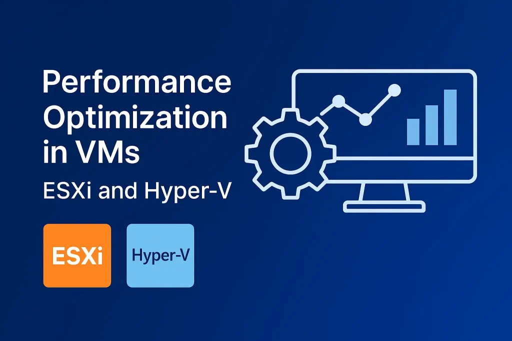 ۱۵ راهکار حیاتی برای افزایش کارایی ماشینهای مجازی (VMs) در ESXi و Hyper-V: از تنظیمات CPU تا بهینهسازی IO ۱۵ راهکار حیاتی برای افزایش کارایی ماشینهای مجازی (VMs) در ESXi و Hyper-V: از تنظیمات CPU تا بهینهسازی IO