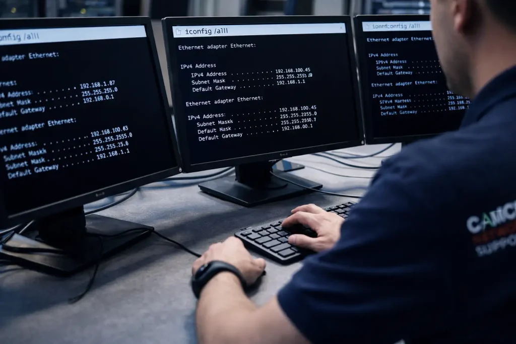 تیم پشتیبانی شبکه