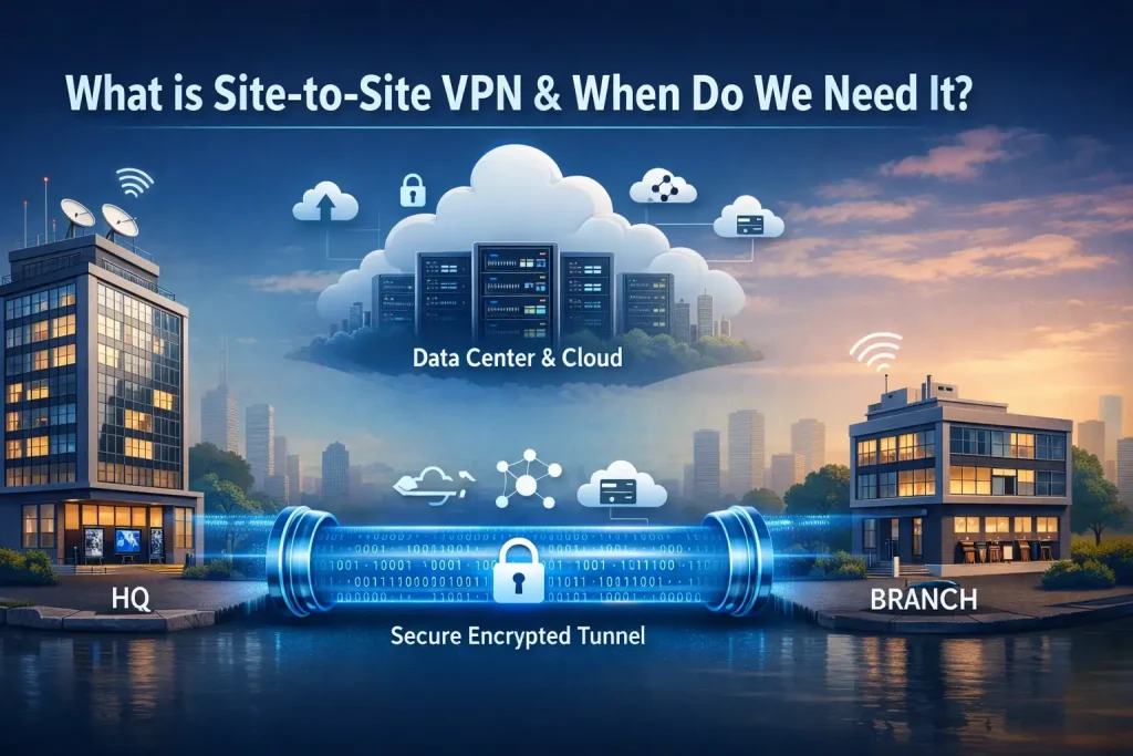 مقایسه IPSec و WireGuard در روترهای Mikrotik و Cisco 1 site to site vpn